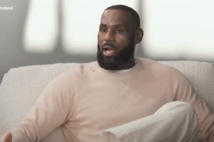 詹姆斯:我小时候就梦见自己打NBA 但高中时才意识到能以打球为生